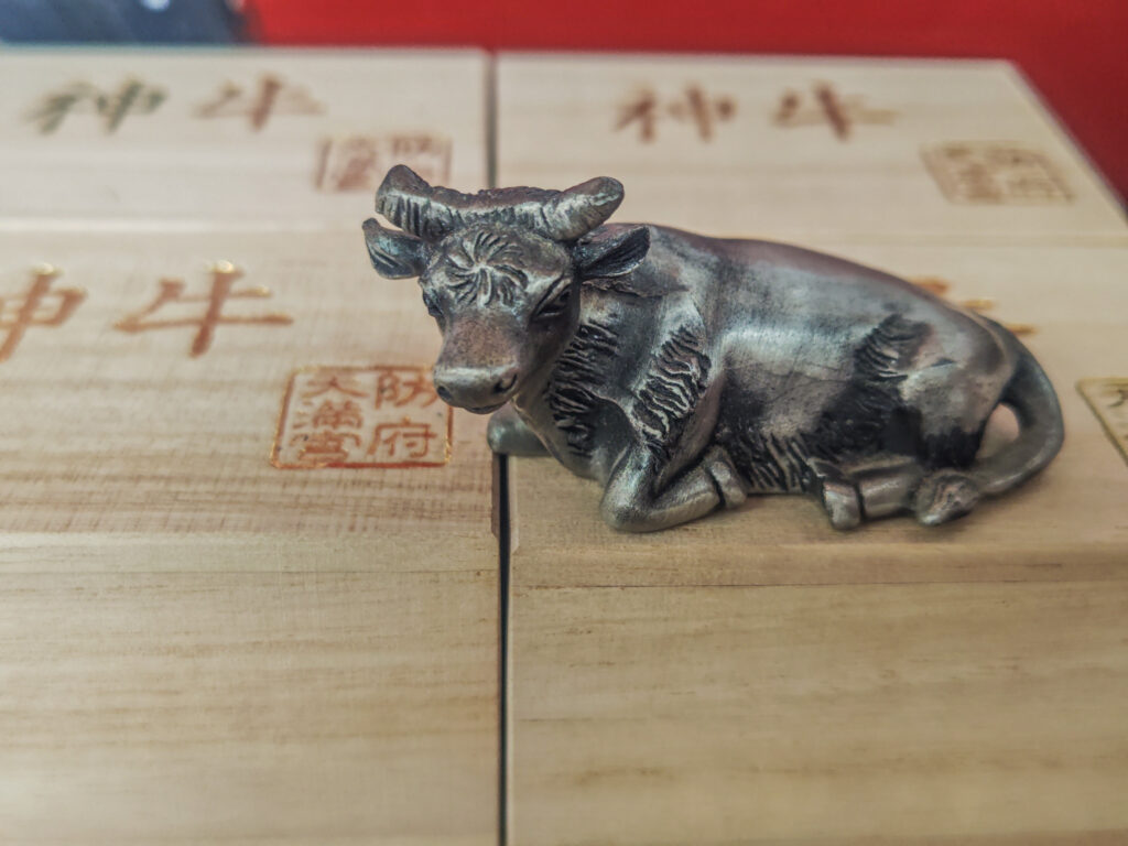 防府天満宮 神牛置物 山口県防府市