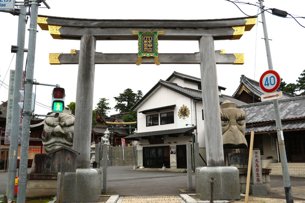 大杉神社の一の鳥居