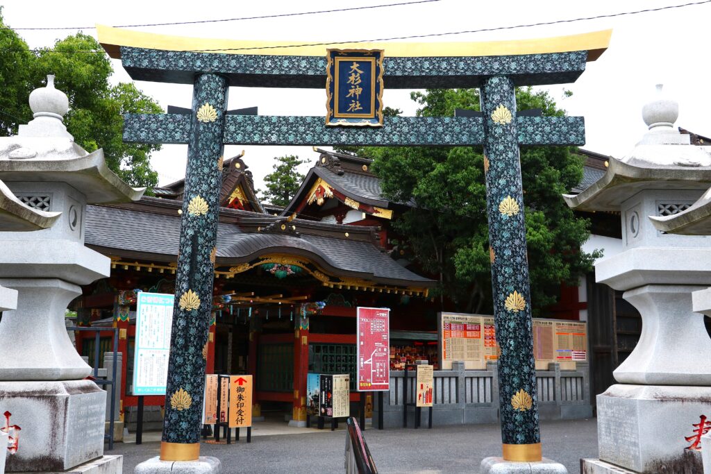 大杉神社の二の鳥居
