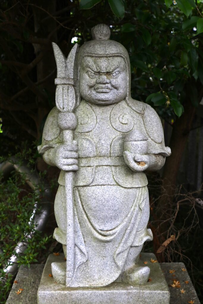 大杉神社のあんば七福神・毘沙門天