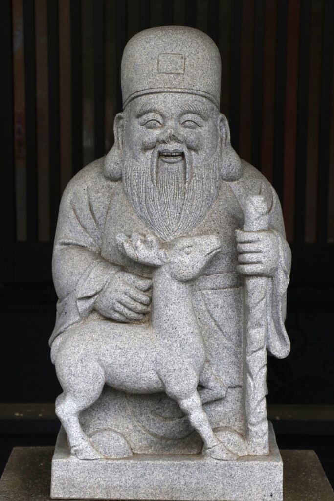 葦船神社のあんば七福神・寿老人