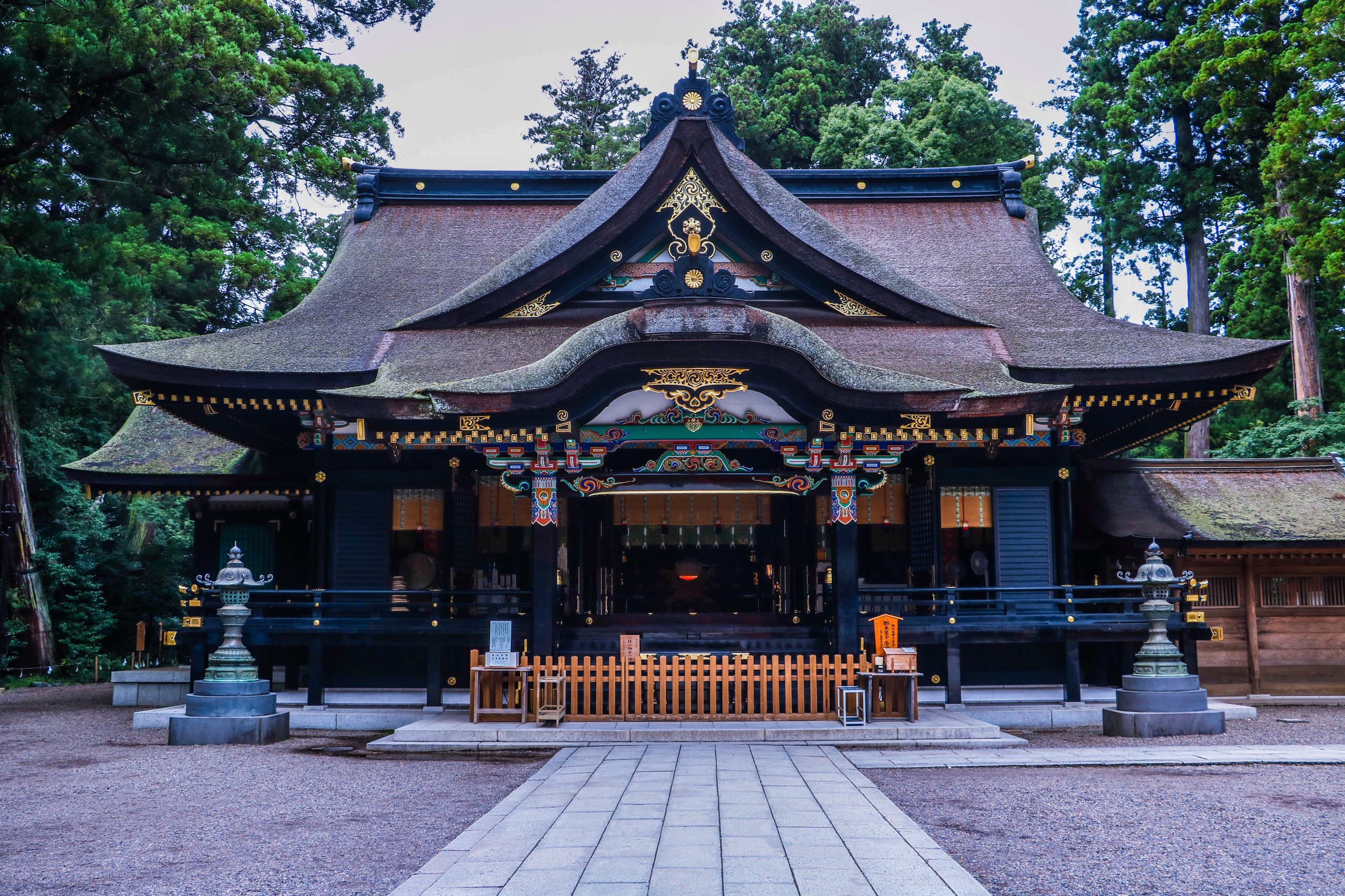 香取神宮の拝殿