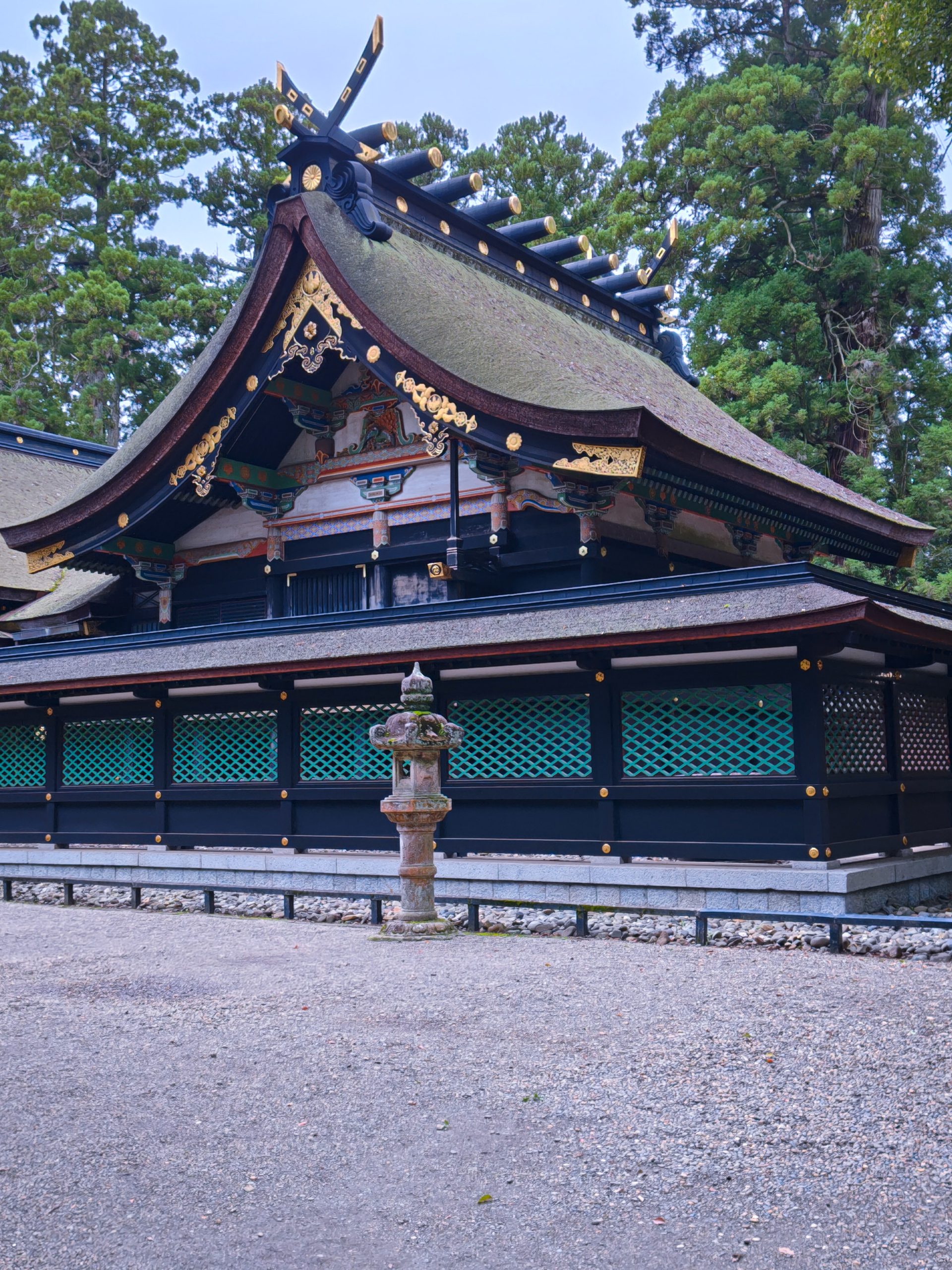 香取神宮の本殿・別アングル