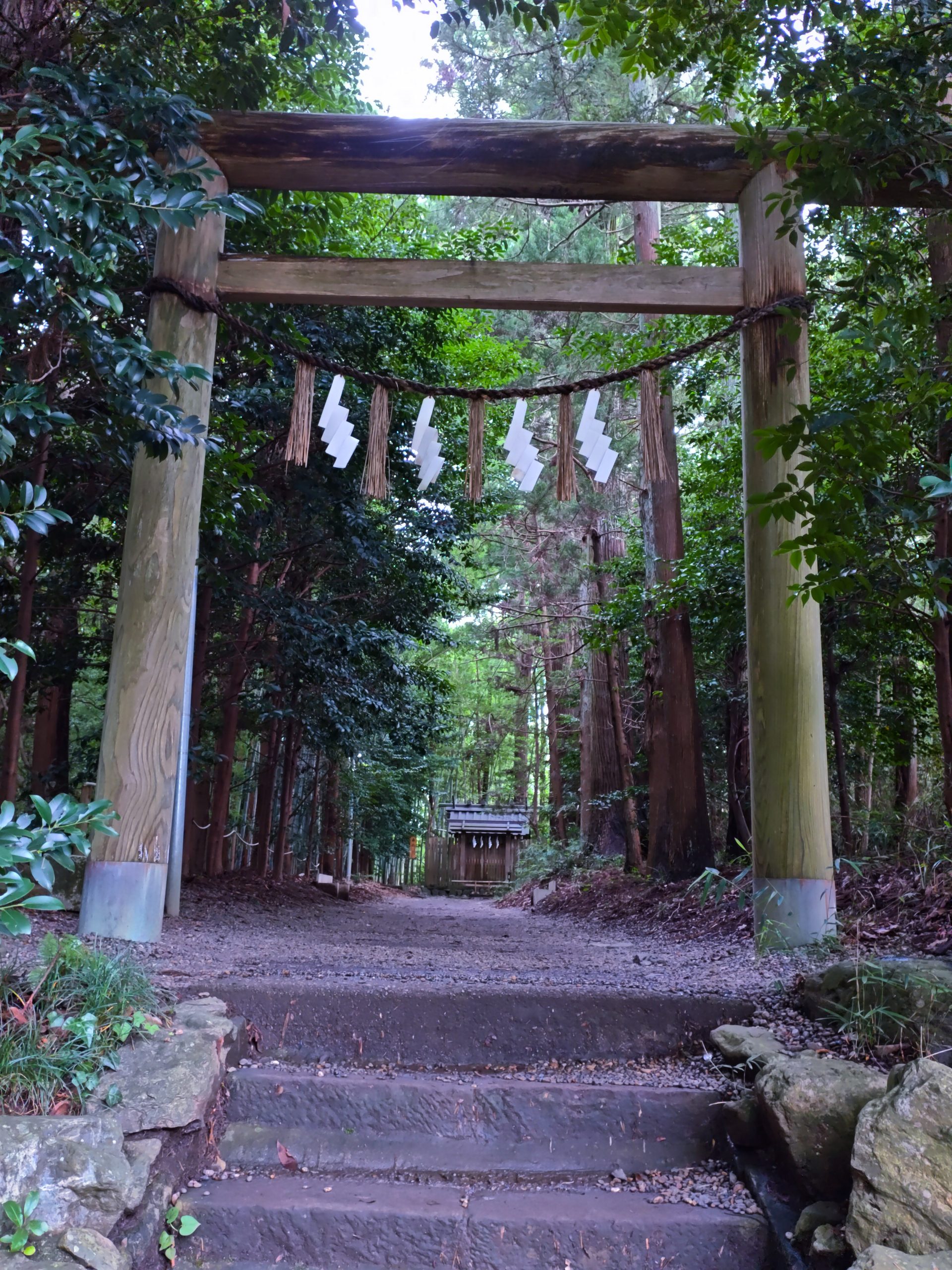 香取神宮奥宮の鳥居