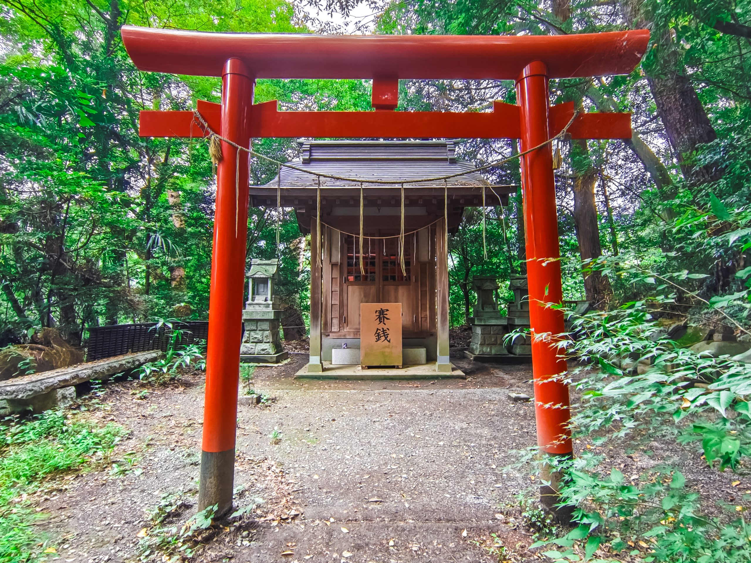 貴船神社(群馬県みどり市)の名称不明の境内社