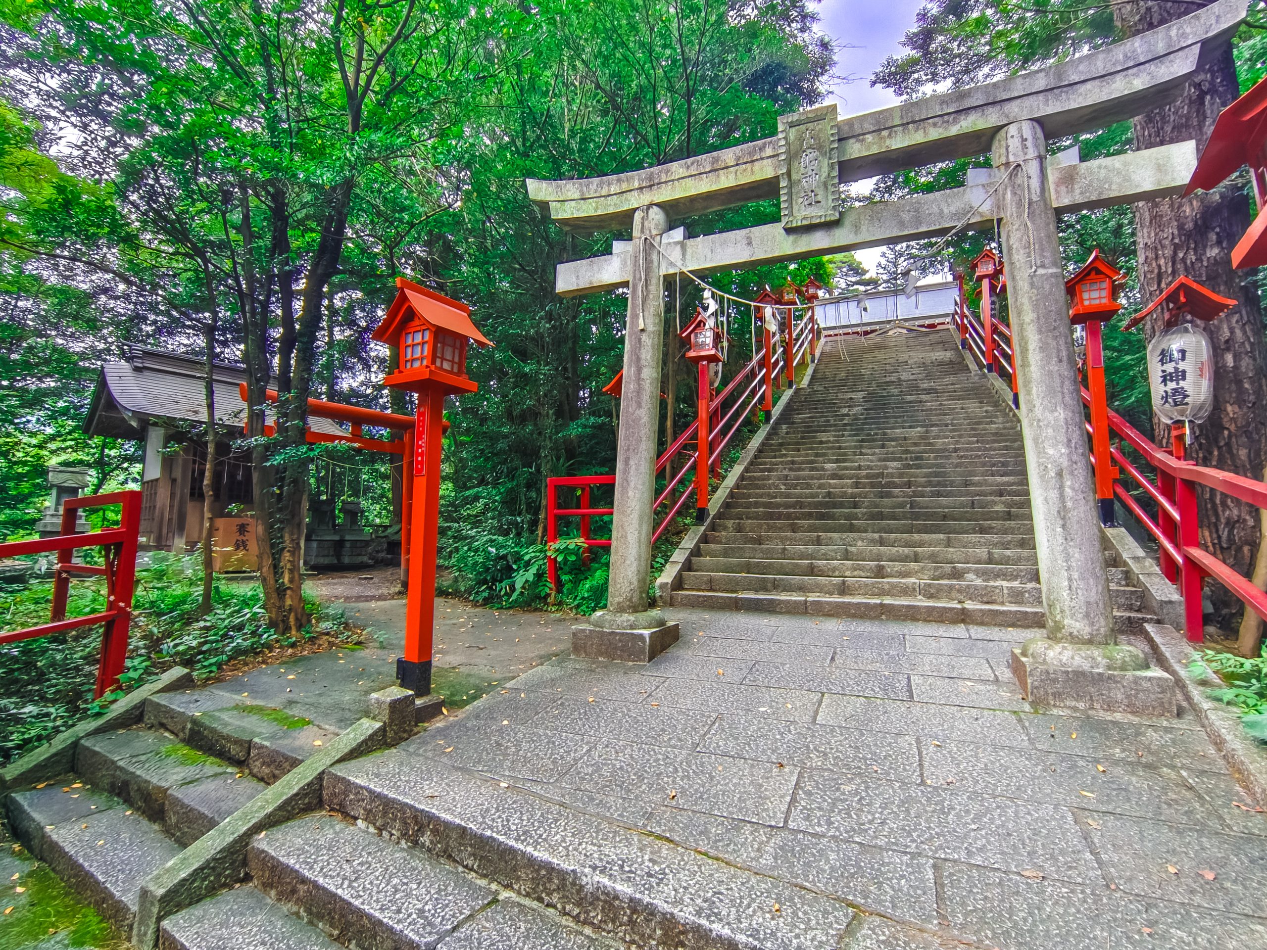 貴船神社(群馬県みどり市)の四の鳥居