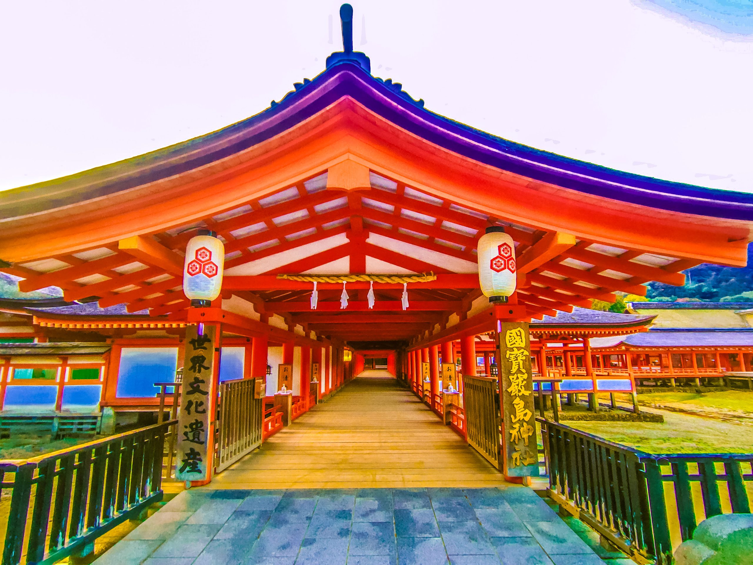 厳島神社の入口