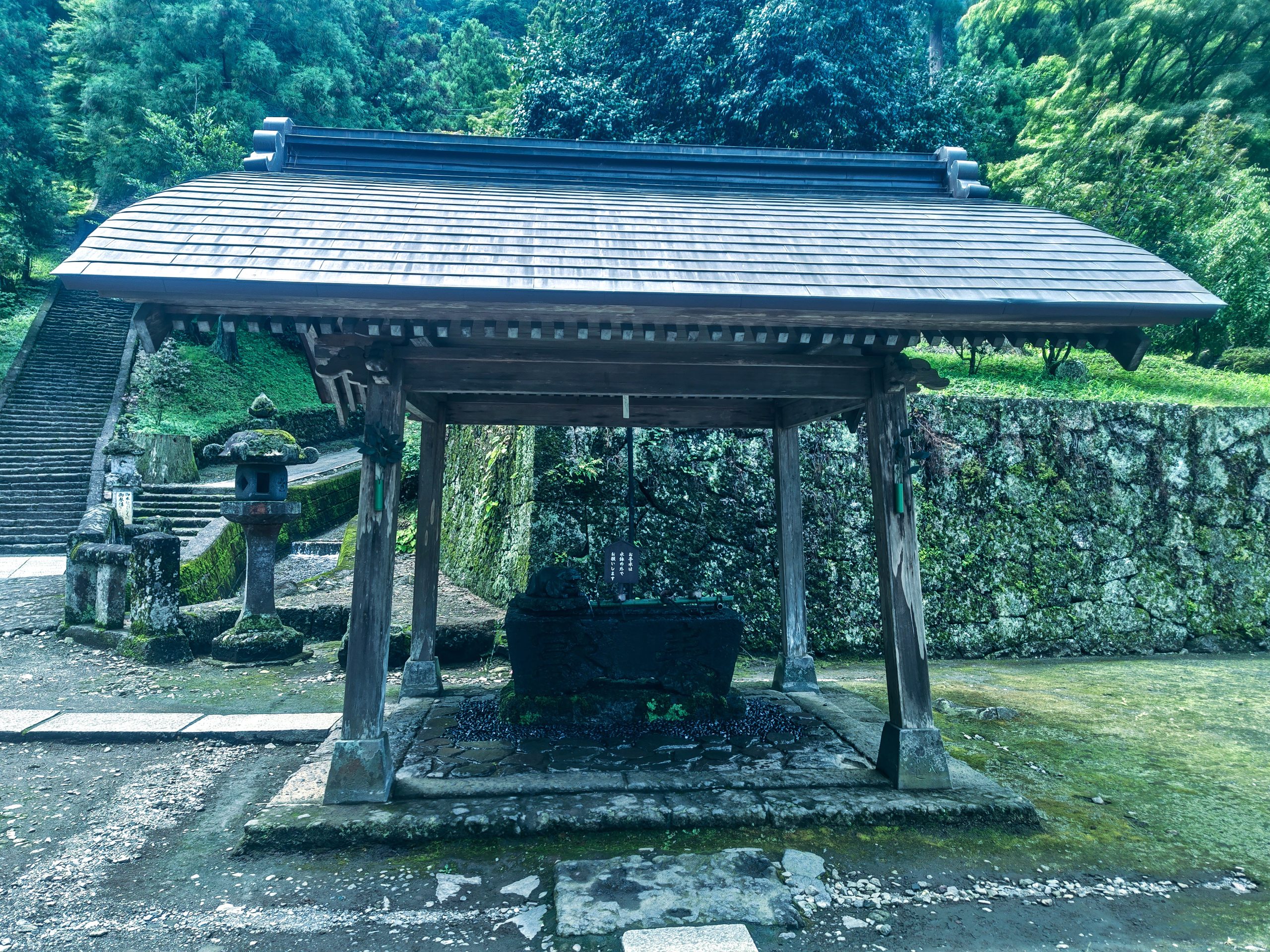 妙義神社の手水舎