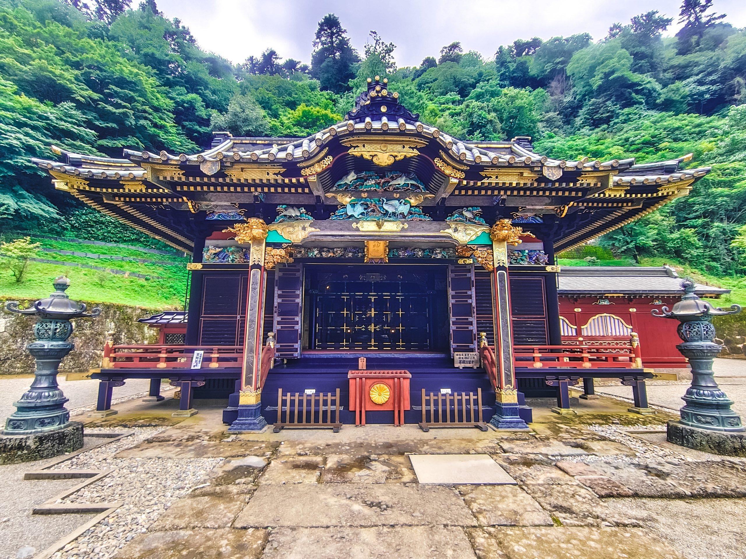 妙義神社の本社全景