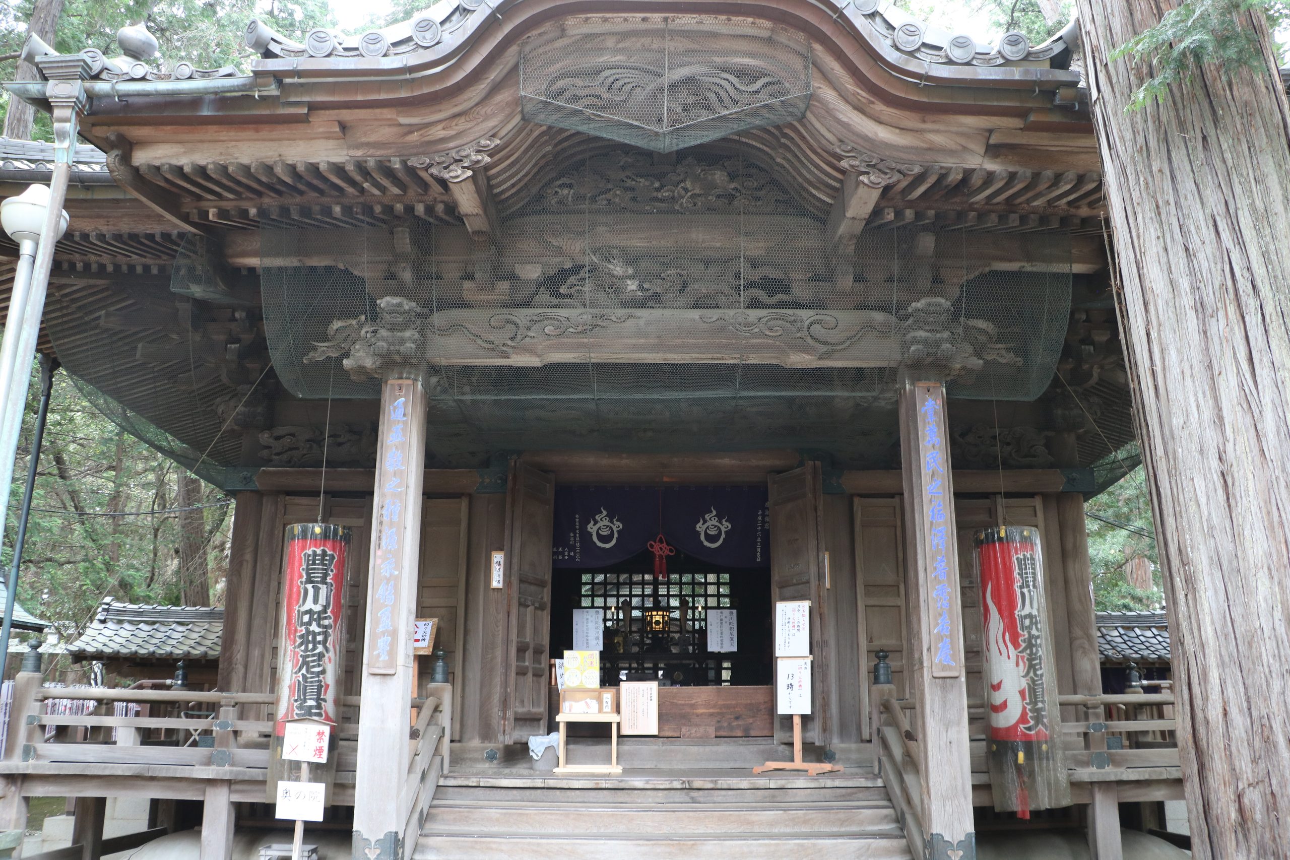 豊川稲荷の奥の院
